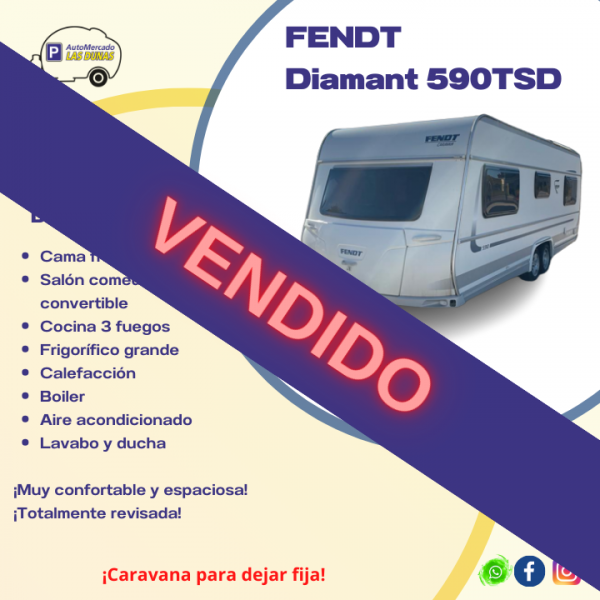 Caravana Fendt Diamant 590TSD