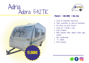 Caravana Adria Adora 542TK