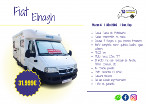 Autocaravana Fiat Elnag